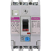 Автоматичний вимикач ETI EB2S 160/3LA 125A 16kA (0.63-1)In 3P (4671884)