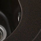 Гранітна мийка для кухні Platinum 510 LUNA матова Шоколад, фото 5