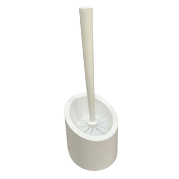 Йоржик для унітазу з підставкою білий 127024 Аква Алеана