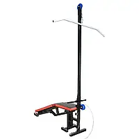 Лава регульована для жиму з від'ємним кутом із мачтою для тяги R_2279