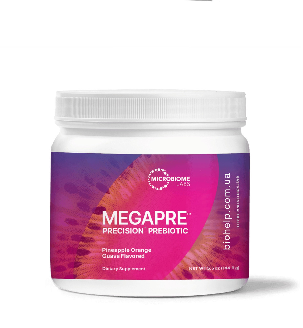 Microbiome Labs MegaPreBiotic / Мега ПреБіотик 150 грамів BX187, фото 1
