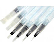 Пензель з резервуаром Neo Line Waterbrush набір 6шт (01,02,03,04,07,10) WP-06, фото 5