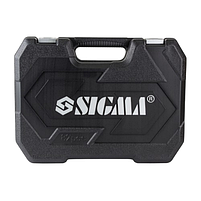 Набір насадок торцевих і біти 1/4"; 1/2" CrV mid 82 шт. SIGMA, фото 4