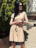 Елегантна жіноча літня легка сукня софт з мереживом "Шеррі", фото 2