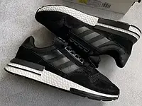 Якісні чоловічі кросівки чорно-білого кольору adidas новинки, Міцні брендові топ для чоловіків Оригінал shp