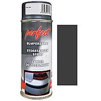 Краска спрей для пластика темно-серая матовая Perfect Dark Grey Bumper Spray 400мл
