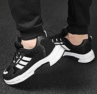Кросівки adidas новинки Весняні чоловічі чорного кольору, брендові Незвичайні фірмові для спорту, замшеві shp