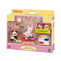 Ігровий набір Sylvanian Families Дитяча ігрова кімната з пандою та кроликом 5709