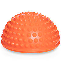 Полусфера массажная балансировочная жесткая Zelart Balance Kit FI-7058 цвет оранжевый sl