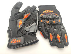 Мото рукавички KTM текстильні Розмір M - обхват лодоні 18.5-19.5см