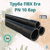 Труба НПВХ (PVC-U) напорная клеевая Era PN10 d125 мм, 3 м