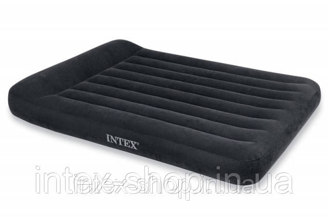 Надувний матрац Intex 66780 (137х191х30см) + насос 220В
