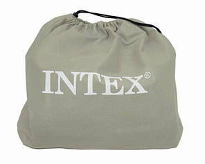 Надувний матрац Intex 66780 (137х191х30см) + насос 220В, фото 2