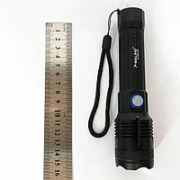 Карманный фонарь Bailong X-Balog BL-B99-P50 с usb зарядкой / Фонарик тактический аккумуляторный ручной /