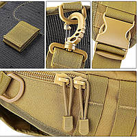 CVX Тактический рюкзак через плечо | Тактический средний мужской рюкзак | Сумка ВСУ | Рюкзак военный EW-596