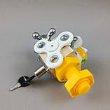 Бізіборд бізікуб міні дерев’яний Логічна гра-бізіборд C 64877 куб, 6 міні-ігор, в коробці, фото 2