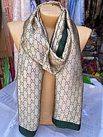 Женский шелковый шарф Louis Vuitton размер 100-185 см цена оптом