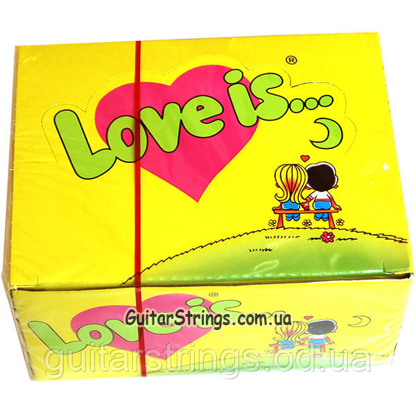 Жвачка Love Is Банан - Клубника 100шт., цена 171 грн — Prom.ua (ID ...