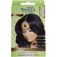 Краска для волос Triuga На основе натуральной индийской хны Черный 25 г 8908003544229 o