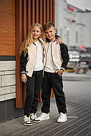 Теплий костюм для Хлопчика Fleece Fly UA Kids Чорний + Таш