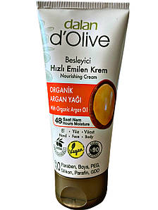 Крем для рук, обличча, тіла Dalan d`Olive With Organik Argan Oil 60мл