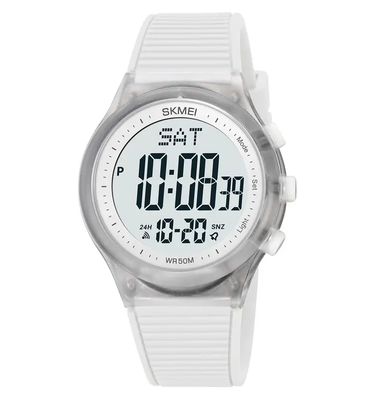 Чоловічий спортивний наручний годинник Skmei 1980 Ultra New (Білий)