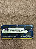 Пам ять Kingston 4Gb So-DIMM PC3-12800 DDR3-1600 1.5v