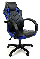 Кресло геймерское 7F Racer Evo (черно-синий)