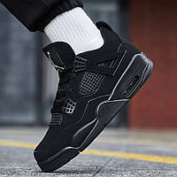 Кроссовки Найк Джордан 4 блэк / Nike Air Jordan Black