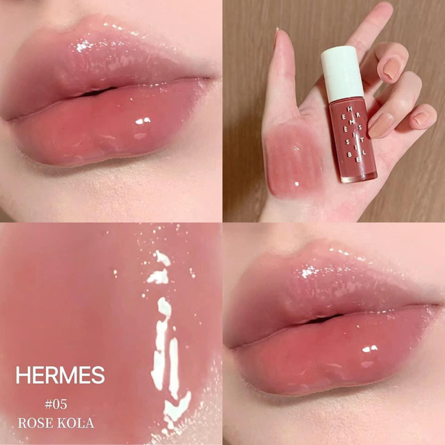 Hermès Beauty The Hermèsistible Infused Lip Oil Rose Cola