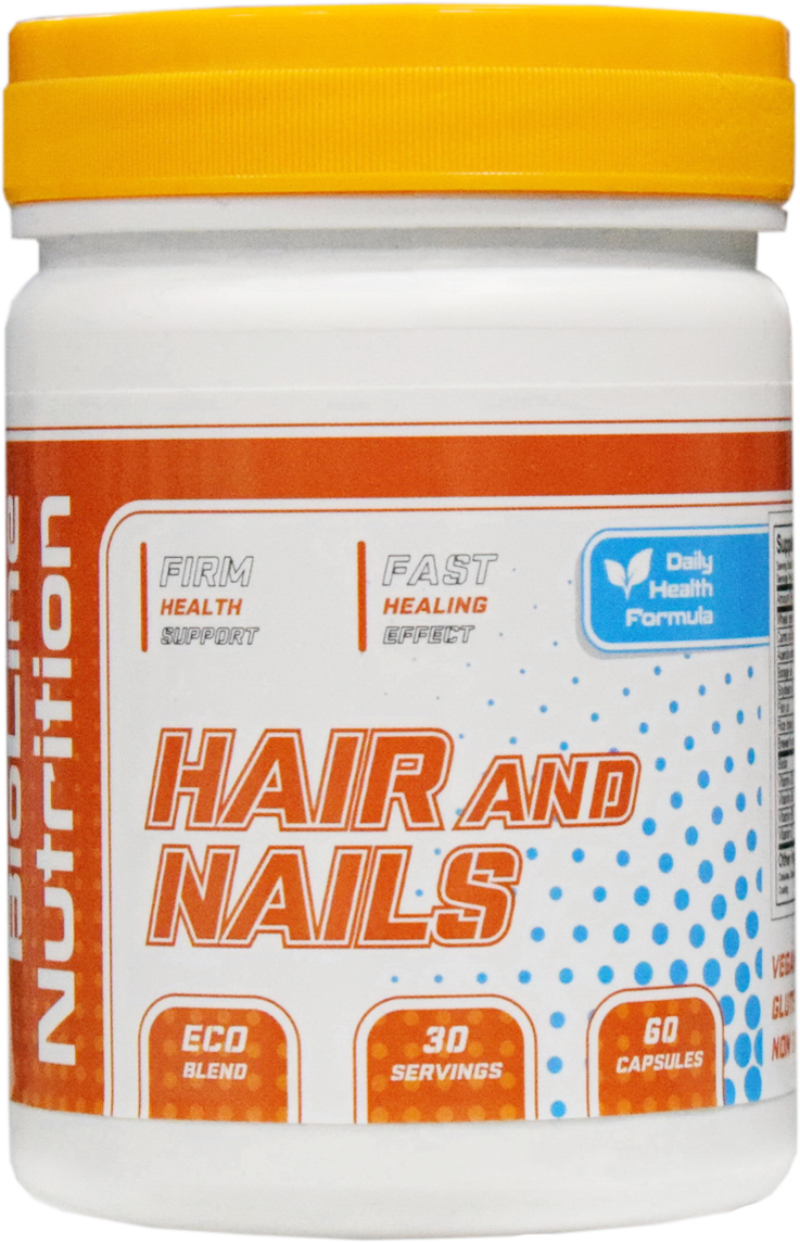 Hair & Nails, для зміцнення волосся та нігтів, Німеччина, Bioline Nutrition, 60 капсул