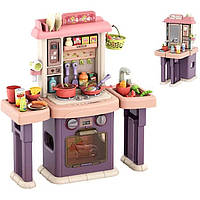 Игрушечная детская кухня и ванная комната на батарейках с водой и паром Kitchen&Washstand