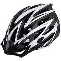 Велошлем кросс-кантри MOON MV29 размер M (55-58) цвет белый-черный sl
