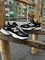 Кроссовки New Balance 9060 чорно-сірі / Нью Бэланс 9060 черно-серые