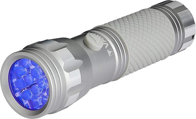 Портативний ультрафіолетовий ліхтарик UV Light 3*AAA 14UV Leds UV 395-400nm 118*33мм Varta