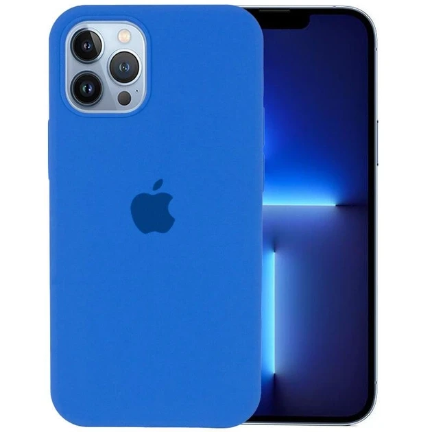 Чохол силіконовий для Айфон 13 Pro / Silicone Full Case для iPhone 13 Pro (Синій / Royal blue), фото 1