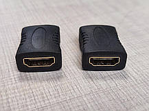 З'єднувач HDMI - HDMI (прямий) мама-мама, фото 5