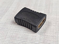 З'єднувач HDMI - HDMI (прямий) мама-мама, фото 4