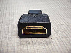 Перехідник microHDMI папа - HDMI мама, фото 3