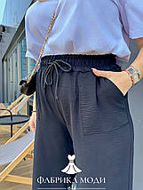 Літні легкі зручні штани батал Розміри: 48-50, 52-54, 56-58, фото 2