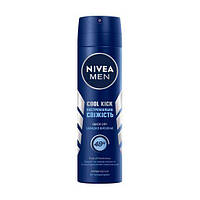 Антиперспірант-спрей NIVEA MEN Cool Kick Заряд прохолоди, чоловічий, 150 мл