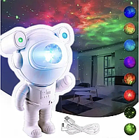 TRE Ночник-проектор БОЛЬШОЙ космонавт лазерный светильник проектор + пультом динамик Bluetooth