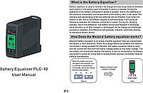 Балансир акумуляторів для 24В 36В 48В 60В 72В Mazava PLC-10 з екраном еквалайзер, фото 5