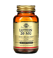 Solgar, Lutein 20 мг 60 капсул SOL-01675