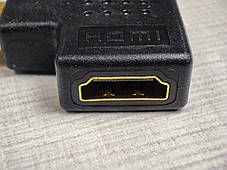 З'єднувач кутовий HDMI - HDMI (кут 90град ліворуч), фото 3