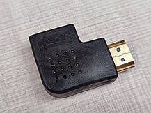 З'єднувач кутовий HDMI - HDMI (кут 90град ліворуч), фото 5