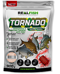 Підгодовування RealFish Tornado плотва коріандр-ваніль 900 г
