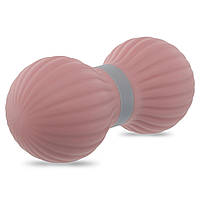 Мяч кинезиологический двойной Duoball Zelart FI-9673 цвет розовый sl