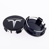 Колпачок заглушка в литые диски TESLA Тесла 58 мм Черный 6005879-00-A, TLB0011