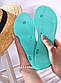 Босоніжки жіночі бірюзові силіконові Б1578, фото 4